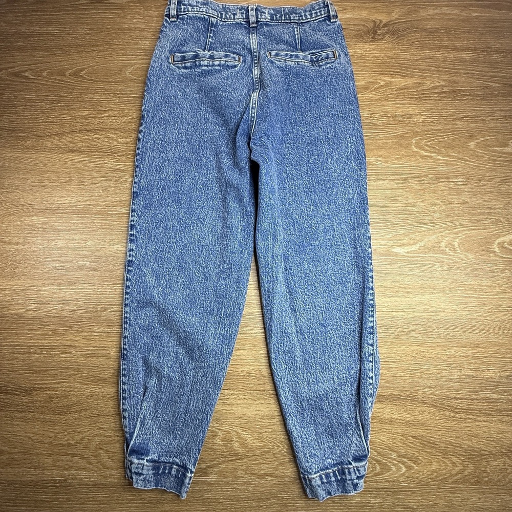 Abercrombie & Fitch Ultra High Rise Barrel Jeans Women 28R Blue Tapered Ankle - Picture 12 of 12